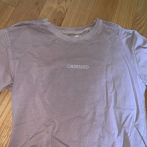 Men’s PACSUN Obsessed pink tee